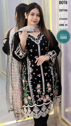 Pakistani inspired  dress (free size stitched)🖤🥀