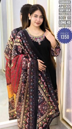 Kamdani dress (unstitched)🖤🥀