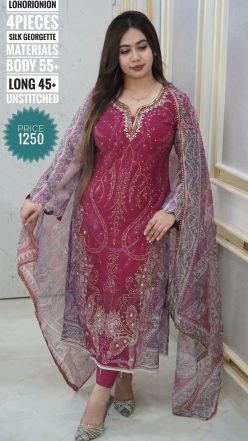 Lohori dress (unstitched)🖤🥀