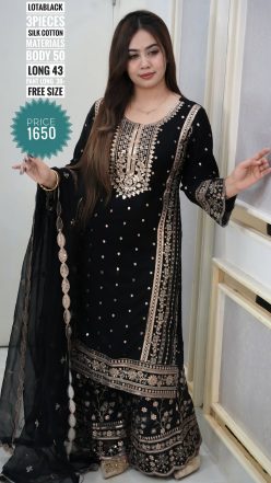 Divider dress (Free size stitched)