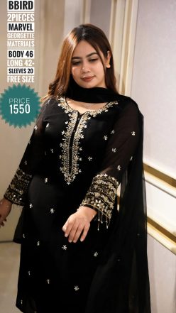 Karchupi dress (semi - stitched)