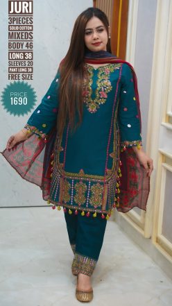 Tarcel dress (free size stitched)