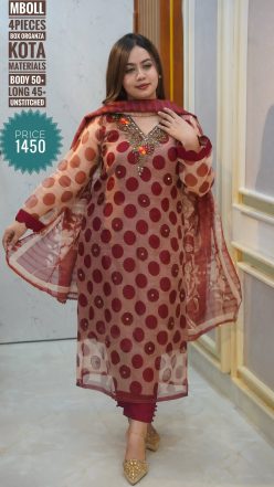 Karchupi dress (unstitched)