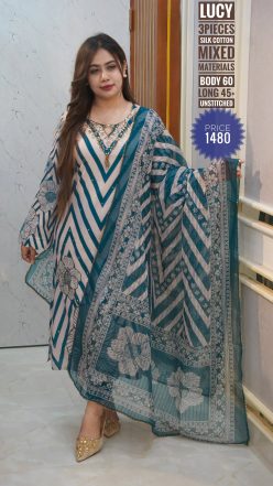 Karchupi dress (unstitched)🖤🥀