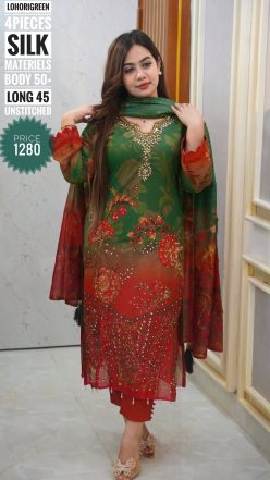 karchupi dress (unstitched)🖤🥀