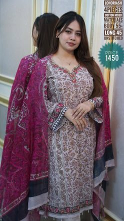 karchupi dress (unstitched)🖤🥀