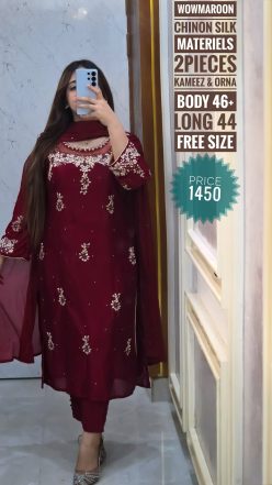 karchupi dress (semi-stitched)