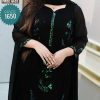 Karchupi dress (semi- stitched)🖤🥀