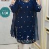 Embroidery  dress (free size stitched)🖤🥀