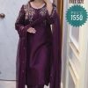 Karchupi dress (semi- stitched)🖤🥀