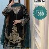 Embroidary dress (semi- stitched)