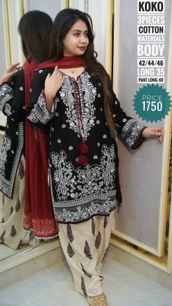 Farshi dress ( stitched)🖤🥀