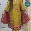 Embroidary dress ( unstitched)