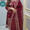 EMBROIDERY DRESS (SEMI-STITCHED)